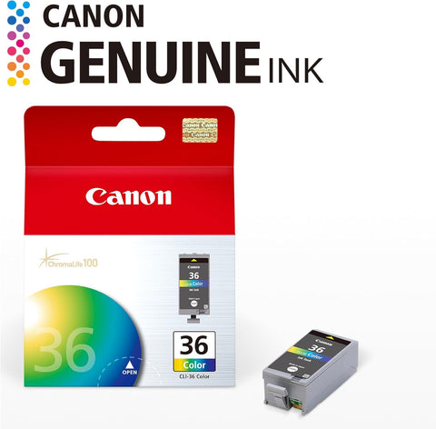 Canon CLI-36 Color Ink Cartridge for Canon Pixma Printers | UAE Fast Delivery