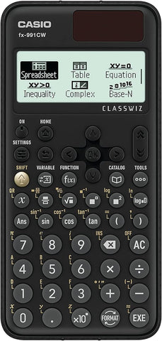 Casio FX-991CW Scientific Calculator - Advanced 540+ Functions | UAE Approved for GCSE, A-Level & University Exams