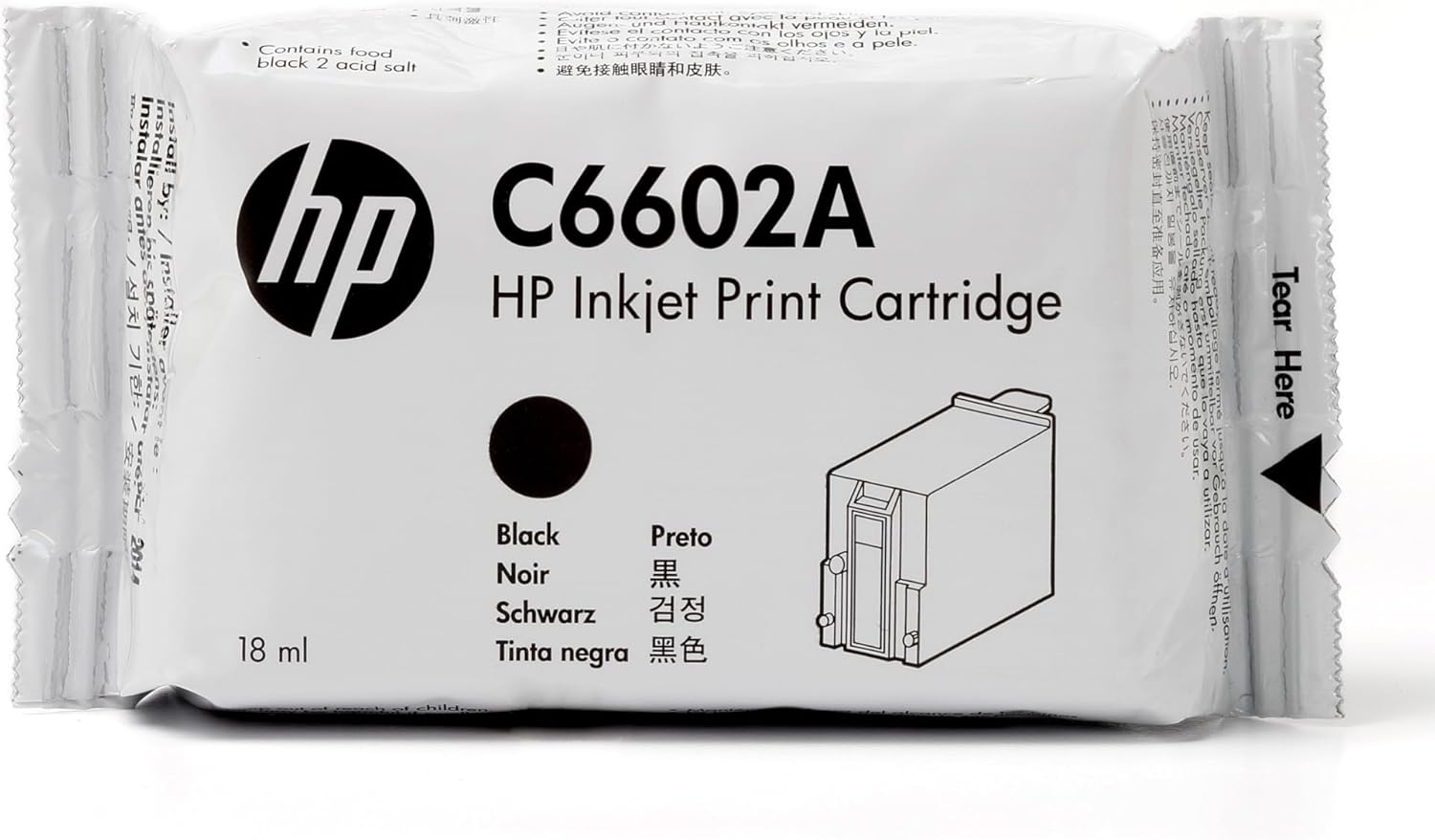 HP C6602A Original Black Ink Cartridge UAE | Genuine HP Inkjet Printer Cartridge Dubai