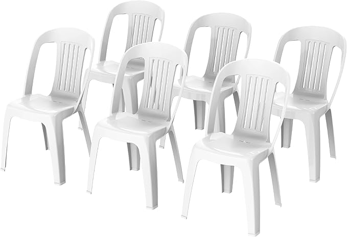 Premium Contessa Chairs Set of 6 - Beige | UAE Delivery to All Emirates