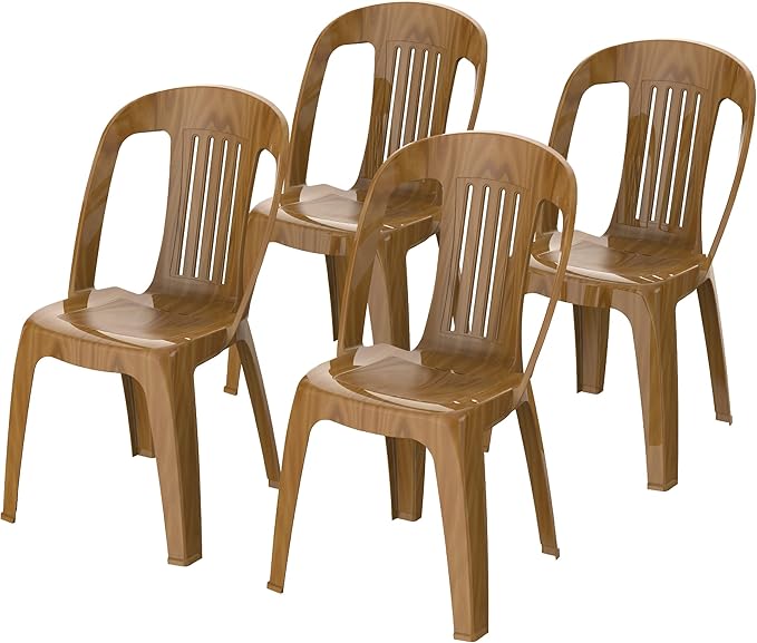 Premium Contessa Chairs Set of 4 - Beige | UAE Furniture Delivery Dubai Abu Dhabi