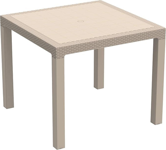 Cedarattan Dining Table Warm Taupe - Premium Outdoor Furniture UAE | Dubai Abu Dhabi Sharjah