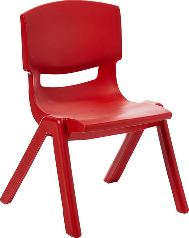 Premium Plastic Junior Chair Red - Kids Furniture UAE | Dubai Abu Dhabi Sharjah