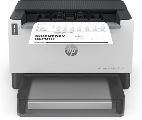 HP LaserJet Tank 1502W Wireless Printer printing inventory report – buy in UAE