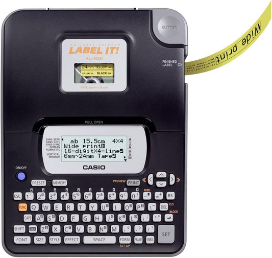 Casio KL-820 Label Printer UAE | Professional Label Maker Machine Dubai