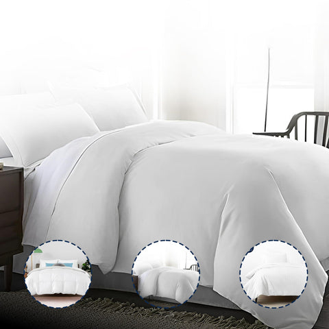 High-quality microfiber duvet ideal for a cozy