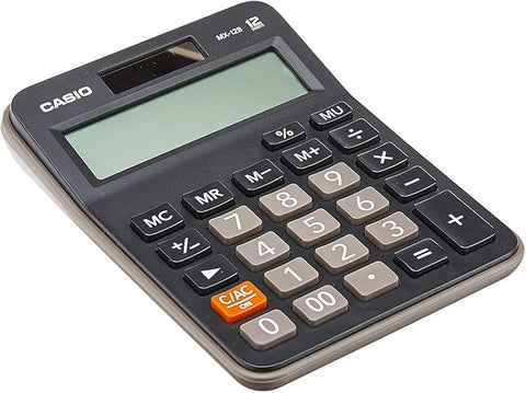 Casio MX-12B Calculator 12 Digit Desktop Calculator Dubai UAE | Solar & Battery Powered