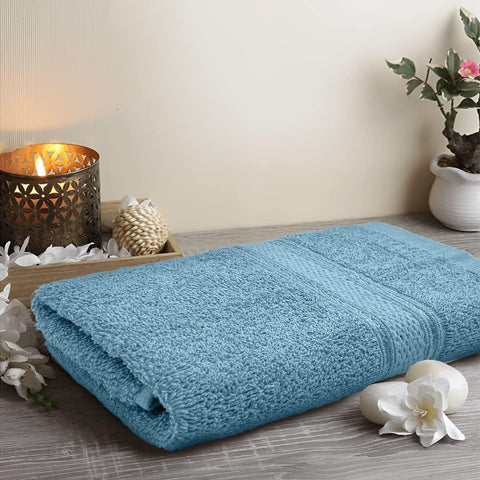 INFINI HOMES Daffodil Premium Hand Towel Set - 100% Cotton Bath Linen UAE