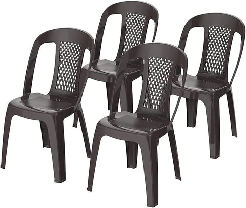 Premium Regal Chairs Set of 4 Beige - UAE Wide Delivery | Dubai Abu Dhabi Sharjah