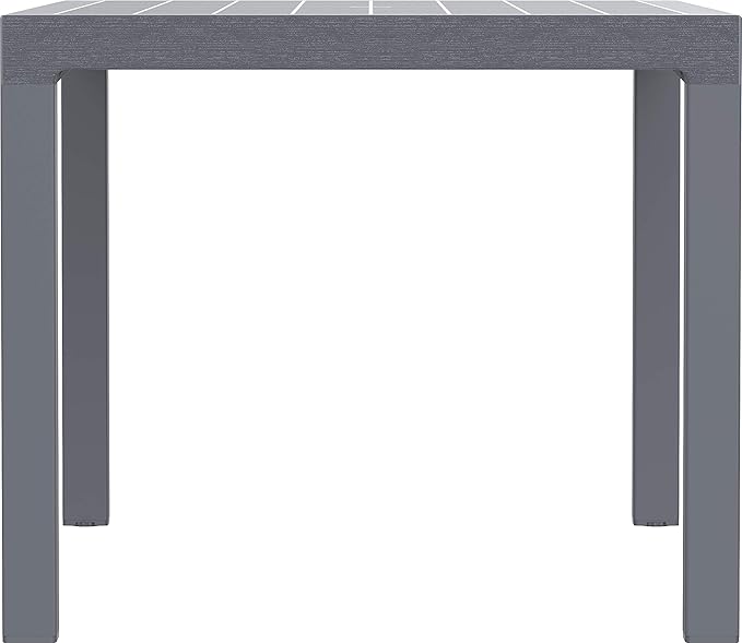 Cedargrain 6 Seater Outdoor Dining Table Dark Grey - UAE Wide Delivery | Dubai Abu Dhabi Sharjah