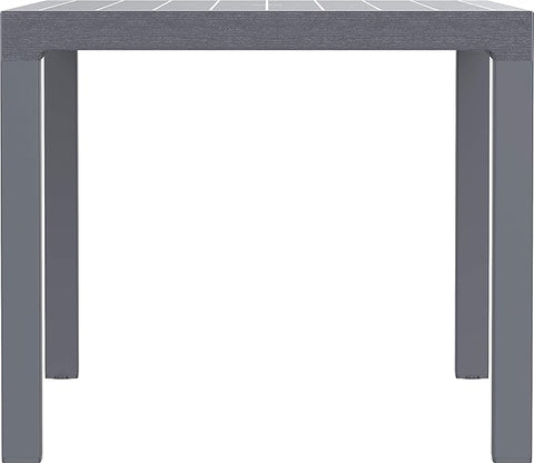 Cedargrain 6 Seater Outdoor Dining Table Dark Grey - UAE Wide Delivery | Dubai Abu Dhabi Sharjah