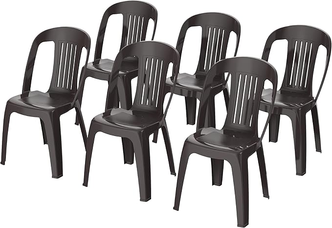 Premium Contessa Chairs Set of 6 - Beige | UAE Delivery to All Emirates
