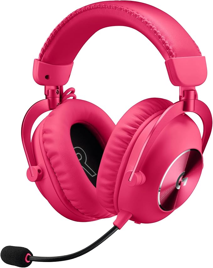 Logitech G PRO X Wireless Gaming Headset LIGHTSPEED UAE | Dubai, Abu Dhabi, Sharjah, Ajman, RAK, UAQ, Fujairah Pink
