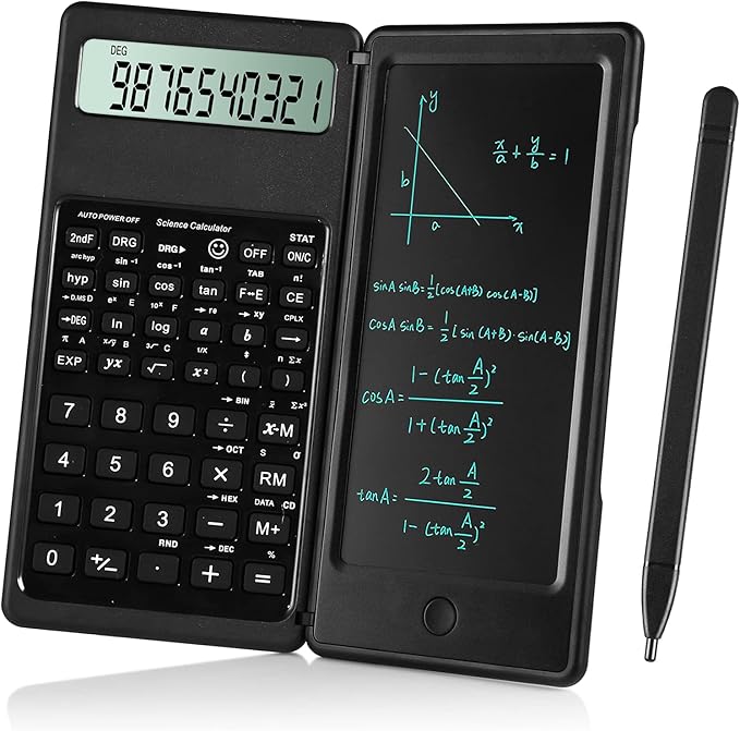 Scientific Calculator 10-Digit Display - Student Calculator for School, College & Office UAE