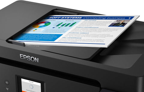 Epson EcoTank L14150 A3 flatbed scanner with ADF loading business document – all-in-one printer UAE