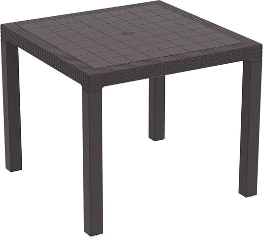 Cedarattan Dining Table Dark Brown - Premium Outdoor Furniture UAE | Dubai Abu Dhabi Sharjah