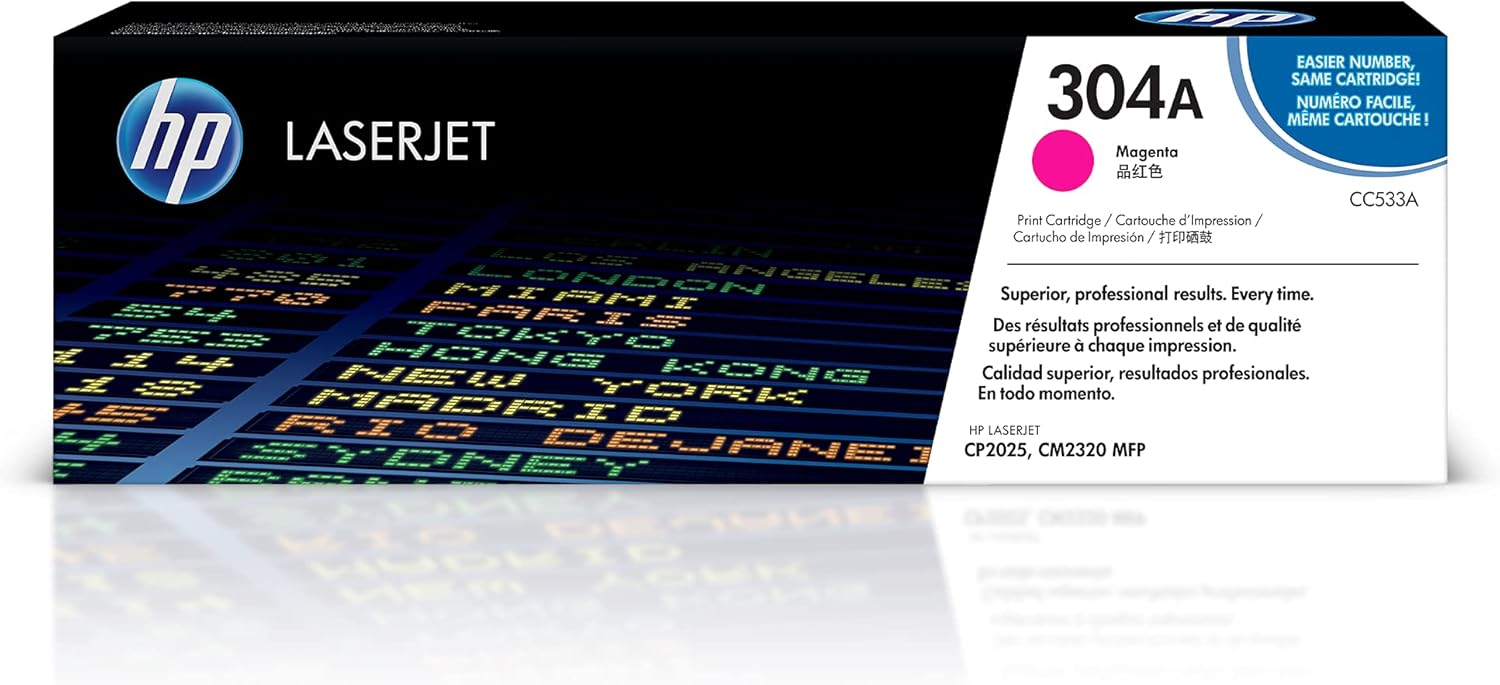 HP 304A Magenta Toner Cartridge UAE | Original LaserJet CC533A - 2500 Pages