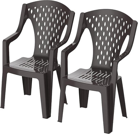 Premium Queen Chair Set of 2 Beige - UAE Wide Delivery | Dubai Abu Dhabi Sharjah