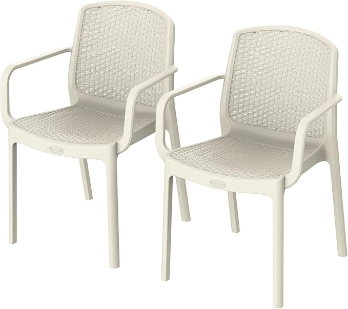 Premium Cedarattan Armchair Set - UAE Wide Delivery | Dark Brown Outdoor Furniture Dubai