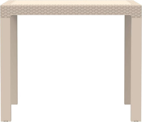 Cedarattan Dining Table Warm Taupe - Premium Outdoor Furniture UAE | Dubai Abu Dhabi Sharjah