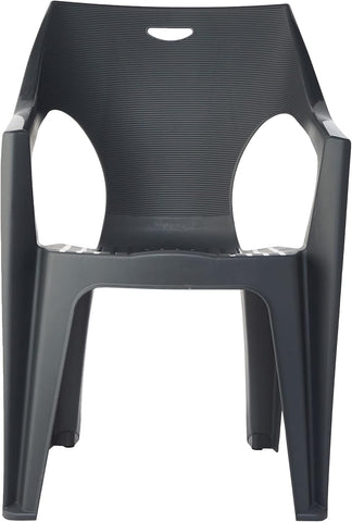 Premium Plastic Duke Armchair Cool Grey - UAE Wide Delivery | Dubai Abu Dhabi Sharjah
