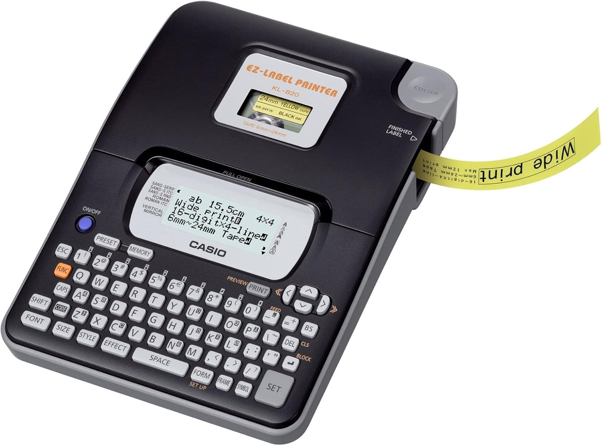 Casio KL-820 Label Printer UAE | Professional Label Maker Machine Dubai