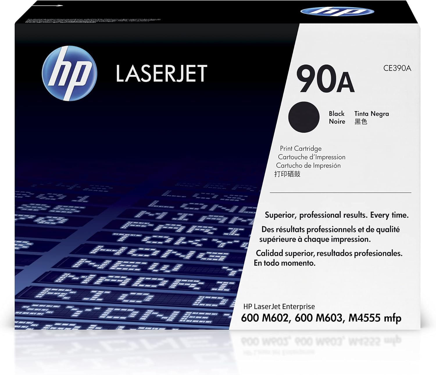 HP 90A Original Black Toner Cartridge CE390A - LaserJet Printer Toner UAE