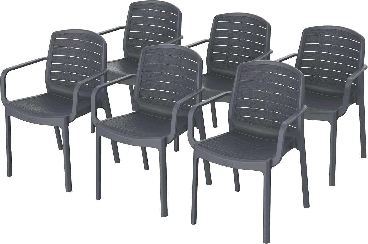 Premium Cedargrain Armchair Set of 6 - UAE Wide Delivery | Dubai Abu Dhabi Sharjah