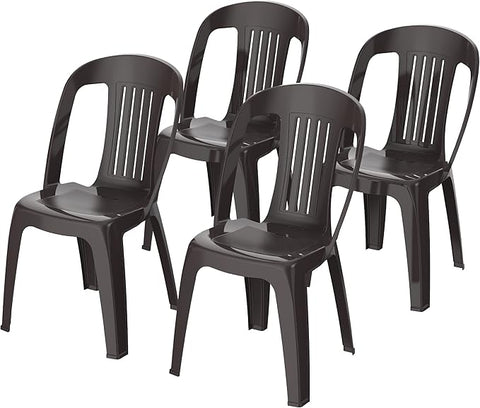 Premium Contessa Chairs Set of 4 - Beige | UAE Furniture Delivery Dubai Abu Dhabi