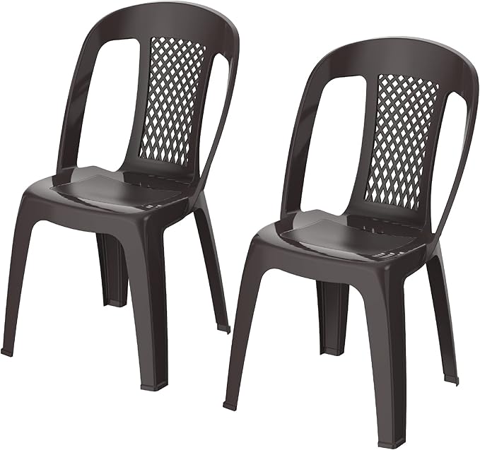 Premium Regal Chairs Set of 2 - Beige Outdoor Furniture UAE | Dubai Abu Dhabi Sharjah