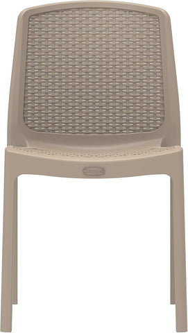 Premium Cedarattan Armless Chair UAE - Weatherproof Outdoor Furniture Dubai Abu Dhabi