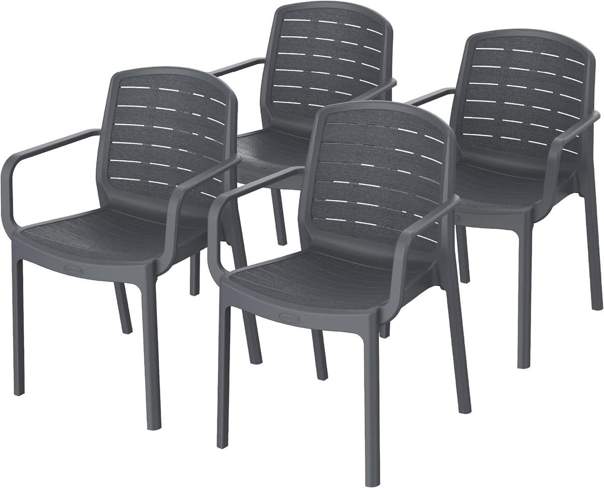 Premium Cedargrain Armchair Set of 4 - UAE Wide Delivery | Dubai Abu Dhabi Sharjah