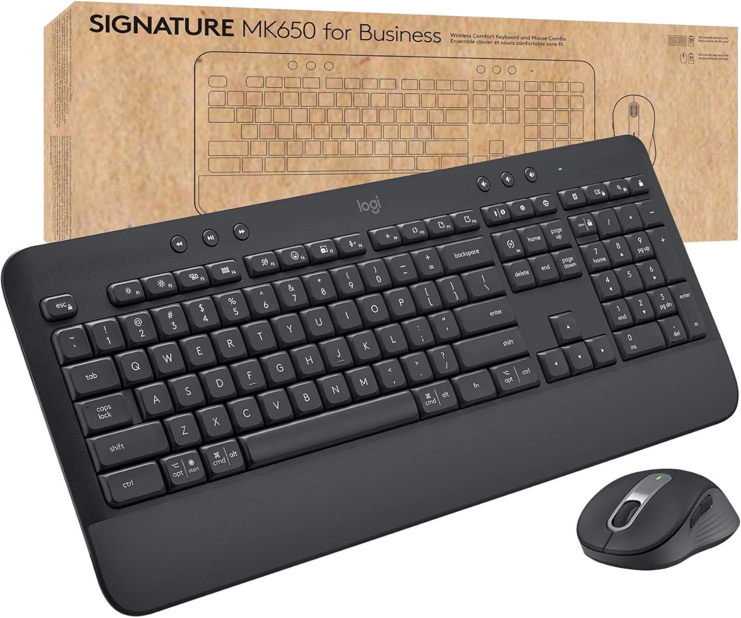 Logitech Signature M650 Wireless Mouse UAE | Dubai, Abu Dhabi, Sharjah & All Emirates