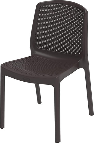 Cedarattan 4 Seater Outdoor Dining Set Dubai UAE - Dark Brown Weatherproof Patio Furniture