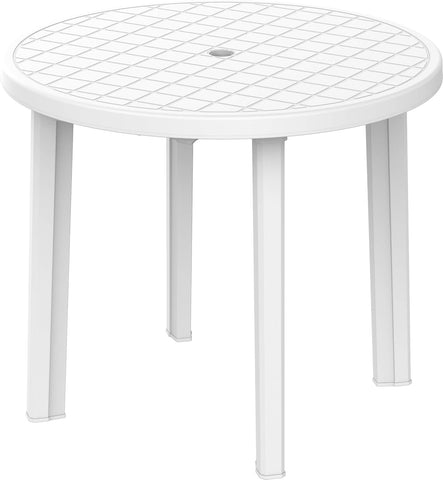 Round Dining Table 85cm White - Premium Furniture Dubai Abu Dhabi UAE