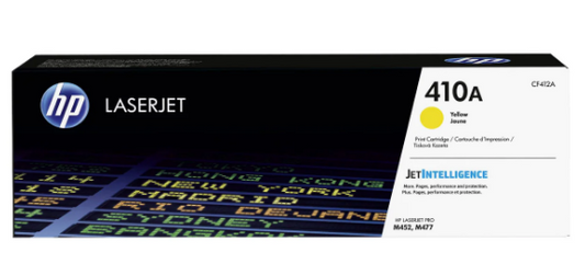 HP 410A Yellow Toner Cartridge CF412A - UAE Delivery | Dubai Abu Dhabi Sharjah