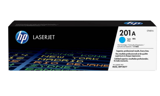 HP 201A Cyan Toner Cartridge CF401A - UAE Wide Delivery | Dubai Abu Dhabi Sharjah