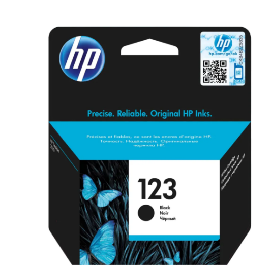 HP 123 Black Ink Cartridge F6V17AE - UAE Wide Delivery | Dubai Abu Dhabi Sharjah