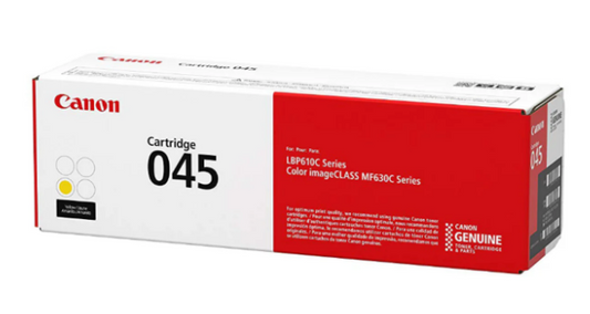 Canon 045 Yellow Toner Cartridge 1239C001 | UAE Delivery to Dubai, Abu Dhabi & All Emirates