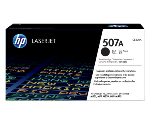 HP 507A Black Toner Cartridge CE400A - UAE Delivery | Dubai Abu Dhabi Sharjah