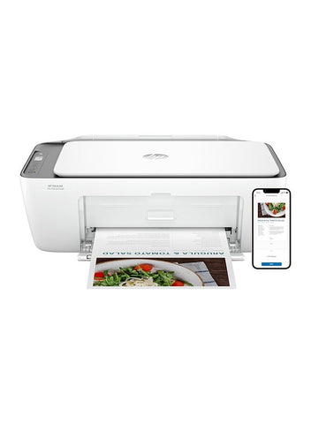 HP DeskJet 2876 All-in-One Printer printing wirelessly from smartphone – UAE