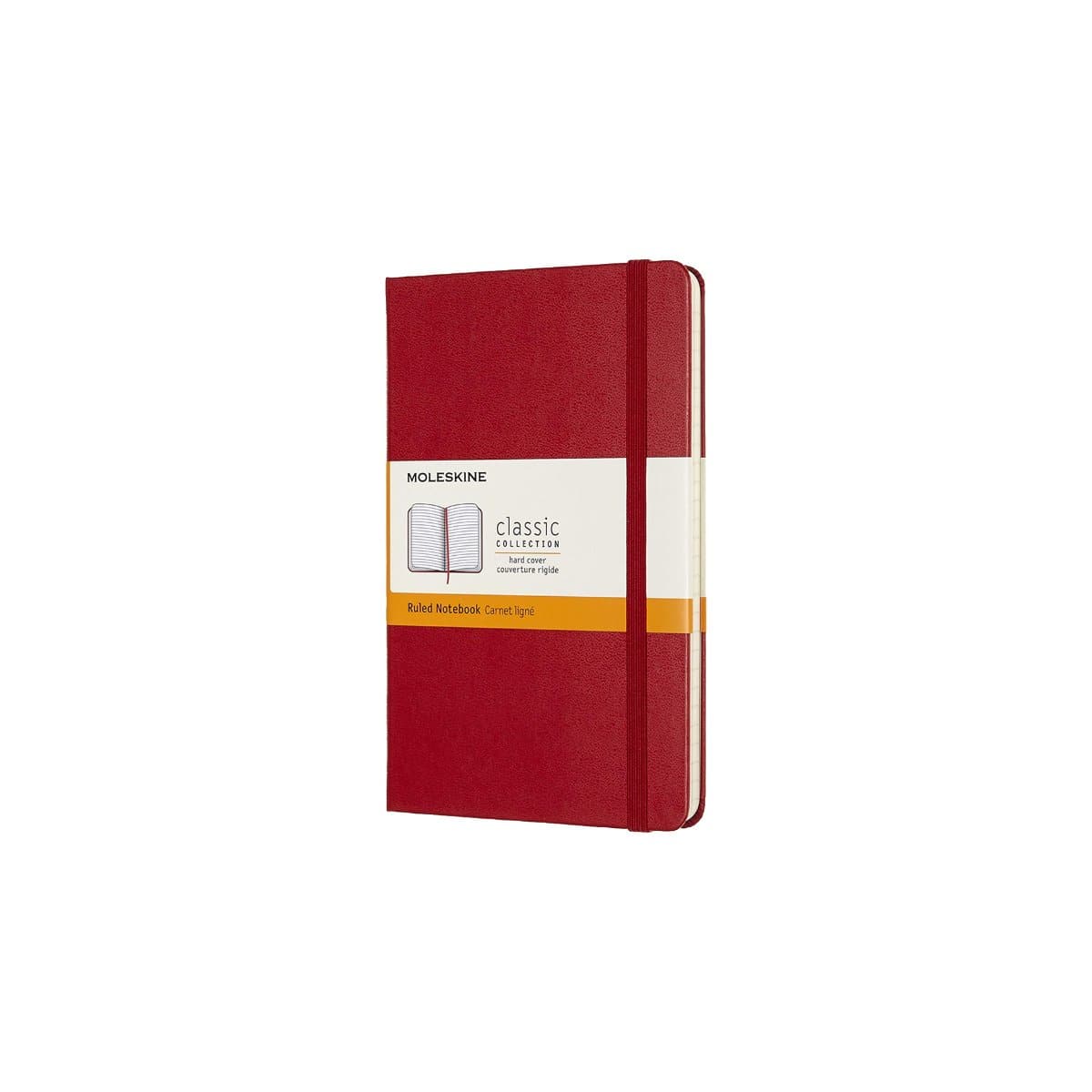 MOLESKINE Classic Red Notebook A6 UAE | Premium Hardcover Ruled Journal Dubai Abu Dhabi