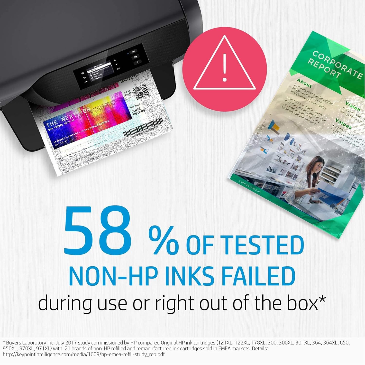 HP GT52 Cyan Ink Bottle - Original HP Ink for DeskJet & Smart Tank Printers UAE
