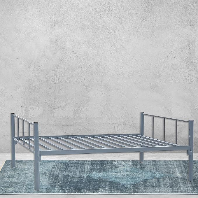 Premium Steel Single Bed Frame UAE | Heavy Duty Metal Bed Dubai Abu Dhabi | INFINI HOMES