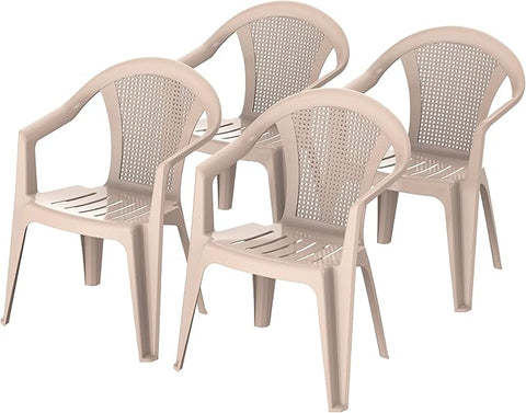 Premium Bamboo Dining Chairs Set of 4 - UAE Wide Delivery | Dubai Abu Dhabi Sharjah