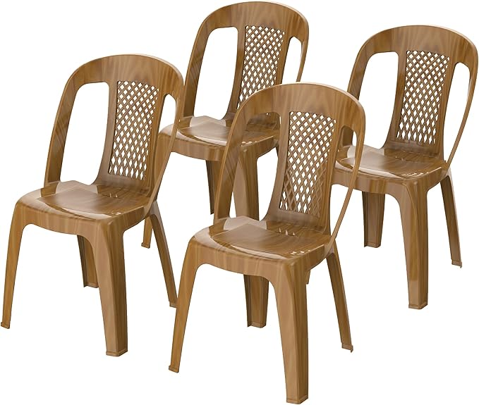 Premium Regal Chairs Set of 4 Beige - UAE Wide Delivery | Dubai Abu Dhabi Sharjah