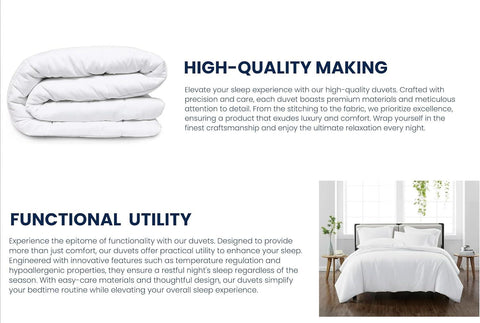 Hotel-quality duvet designed 
