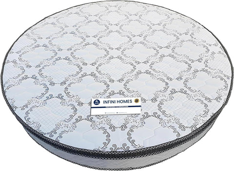 INFINI HOMES Premium High Density Foam Round Mattress-INFINI HOMES