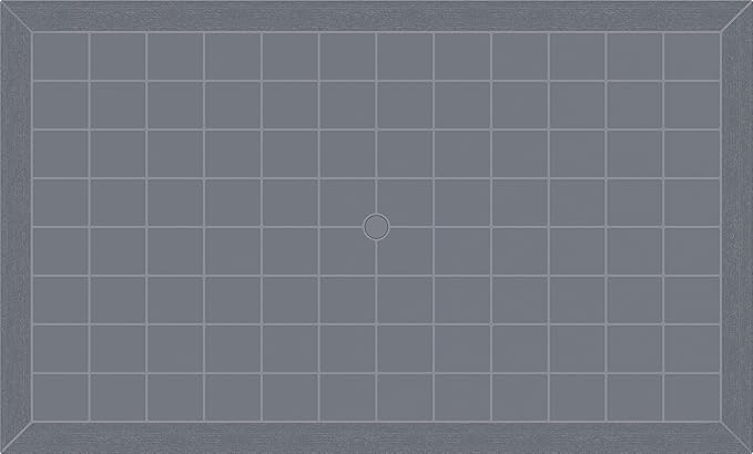 Cedargrain 6 Seater Outdoor Dining Table Dark Grey - UAE Wide Delivery | Dubai Abu Dhabi Sharjah