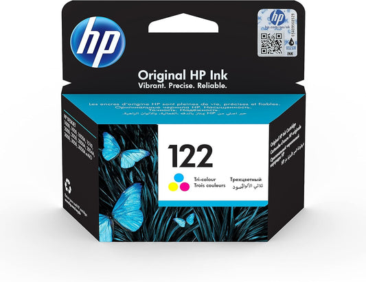 HP 122 Tri-Color Ink Cartridge Original (CH562HK) - Compatible with HP Printers UAE